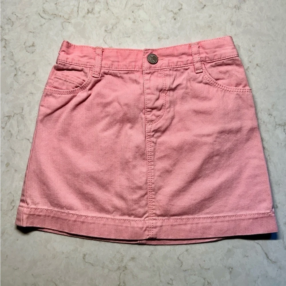 GAP KIDS/BABY GAP/OLD NAVY, SET/3, GIRLS SKIRTS. GAP KIDS, BLUE DENIM SKIRT.